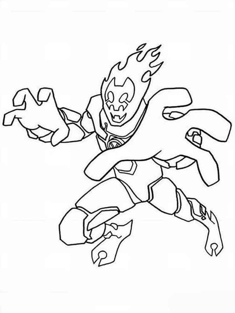 750x1000 Ben Coloring Pages Download And Print Ben Coloring Pages