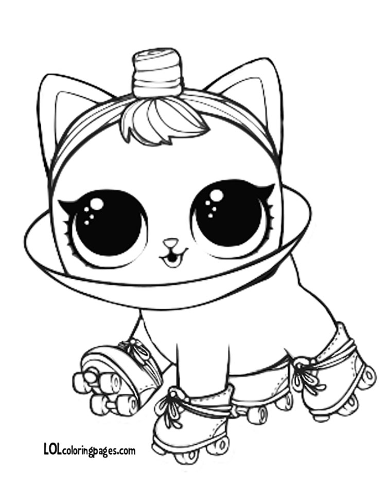 750x980 Roller Kit Coloring Page Lol Surprise Doll Coloring Pages