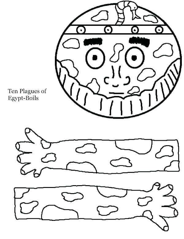 600x777 Ten Plagues Coloring Pages Crafts A The Ten Plagues Ten Plagues