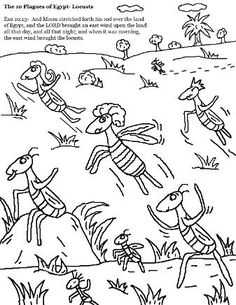236x305 Plagues The Plagues Of Egypt Coloring Pages Vbs