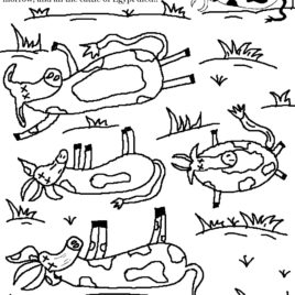 268x268 The Plagues Of Egypt Coloring Pages Frog Plague Coloring Page