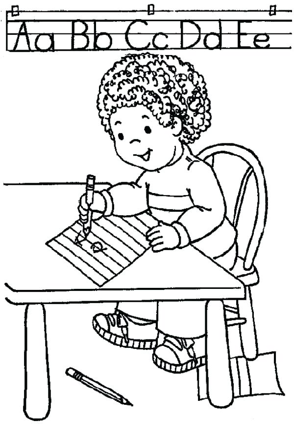 600x863 Days Of School Coloring Pages Coloring Collection