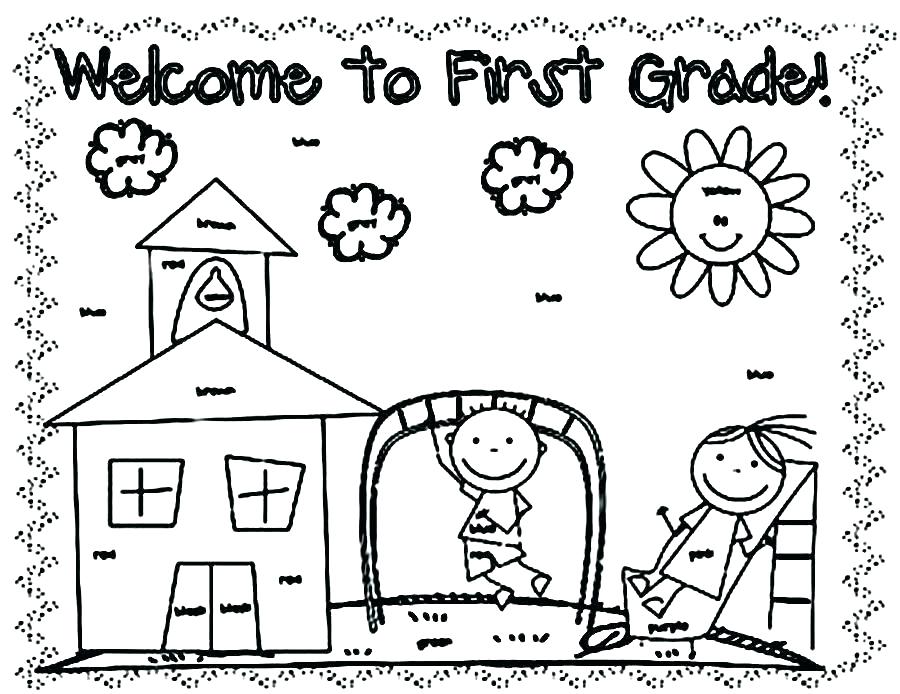 900x694 Days School Coloring Pages
