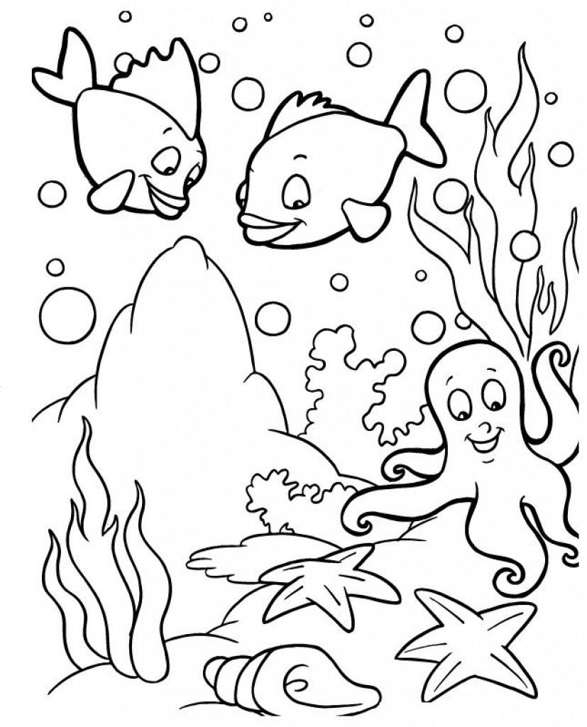 827x1024 Ideas About Ocean Coloring Pages On Colouring