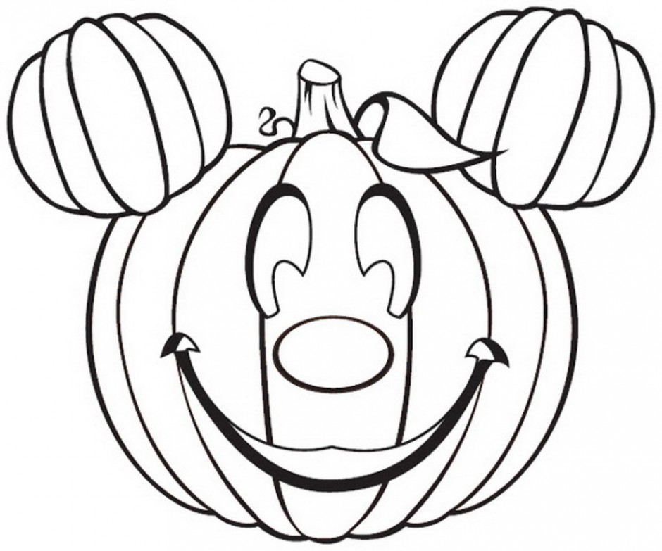 940x783 Images About Coloring Pages On Mickey Pumpkin