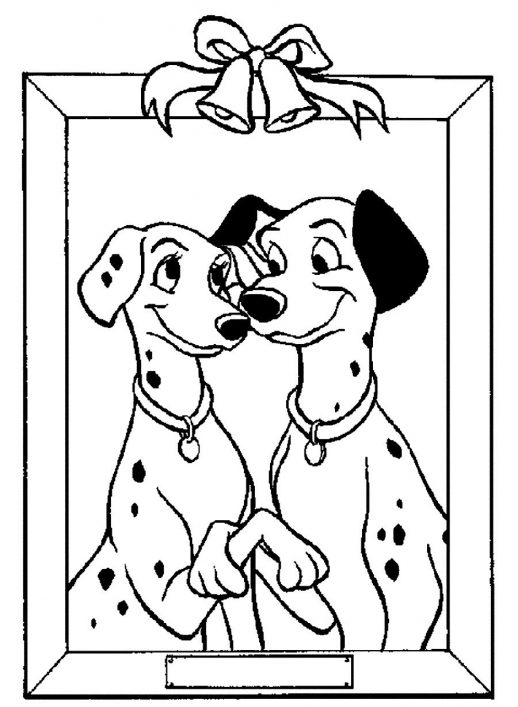 518x707 Perdi And Pongo Family Picture Dalmatians Coloring Pages