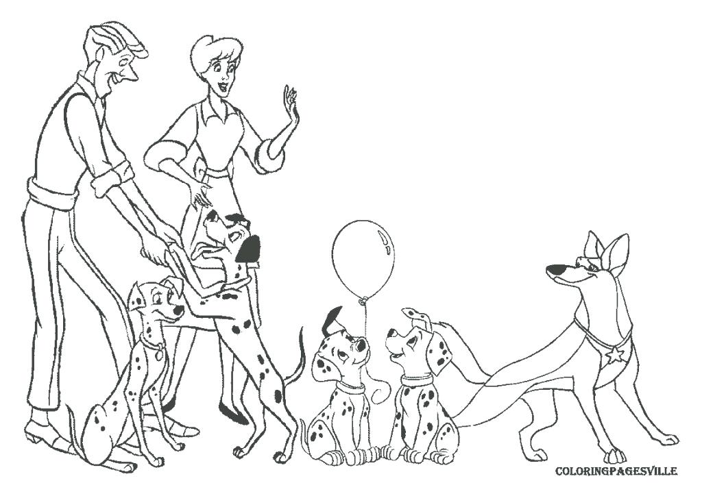 1024x724 Dalmatians Coloring Pages Printable Dalmatians Coloring Pages