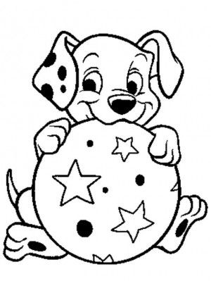 300x399 Mejores De Dalmatians Coloring Pages En