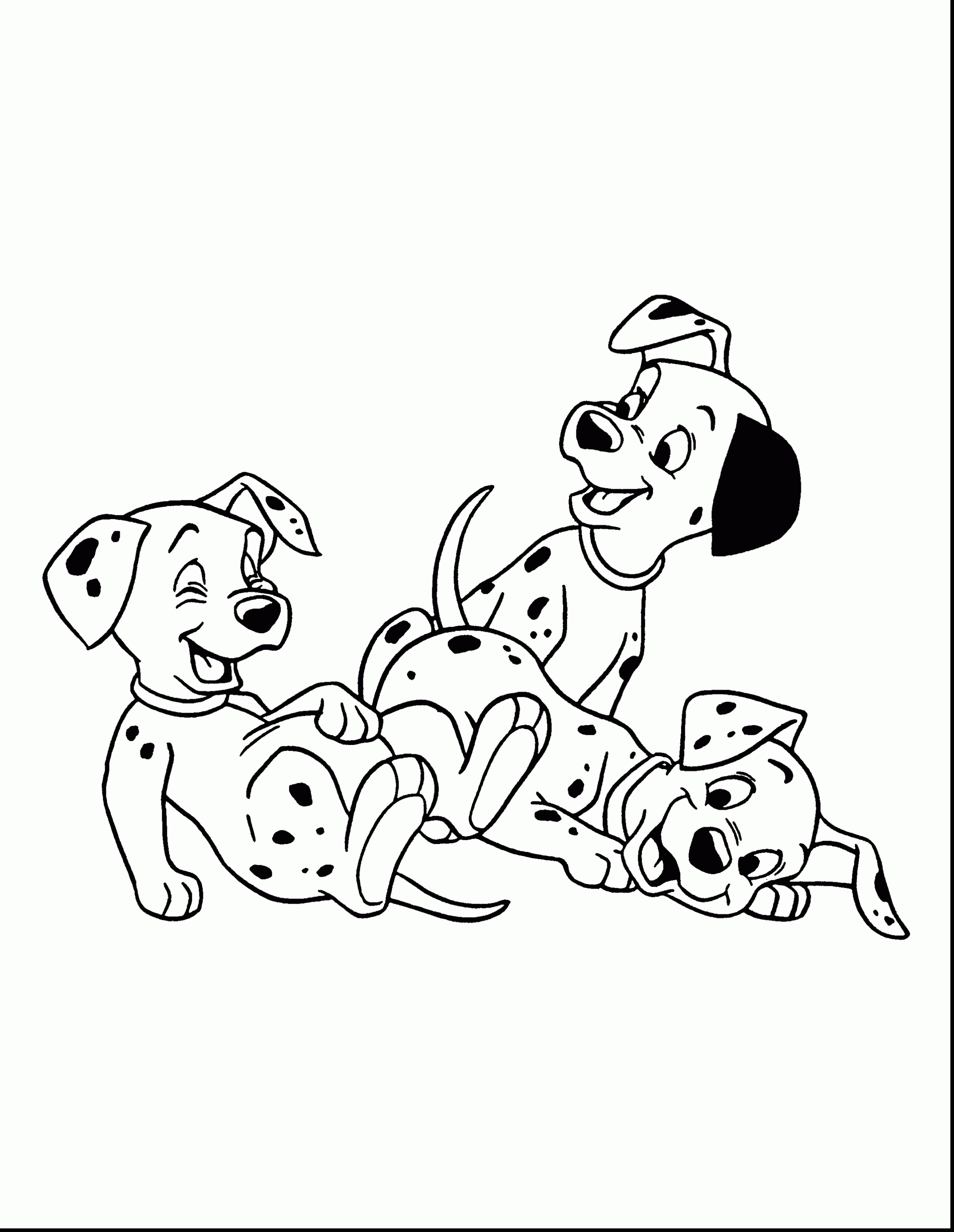 2640x3410 Quality Dalmatian Puppy Coloring Pages Page Fr