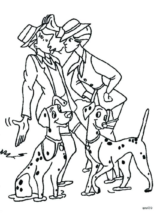 518x713 Dalmation Coloring Pages Dalmatians Coloring Pages First Meet