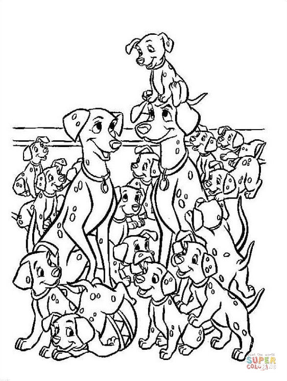 562x744 Dalmatian Coloring Pages Dalmatians Coloring Pages Free