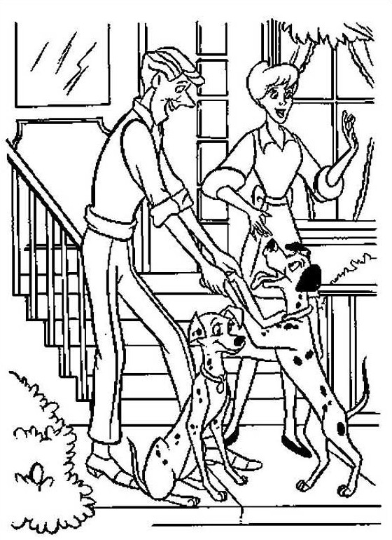 560x770 Top Dalmations Coloring Pages