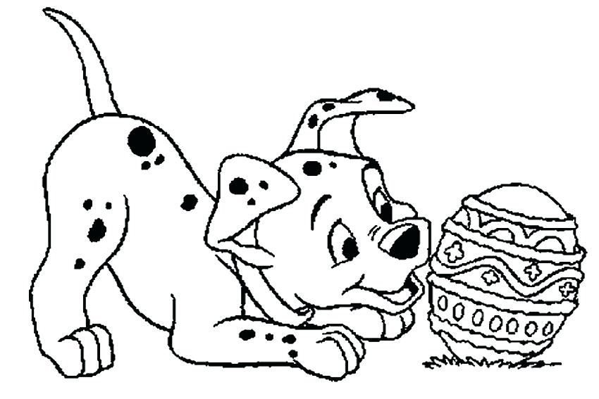 850x567 Dalmations Coloring Pages