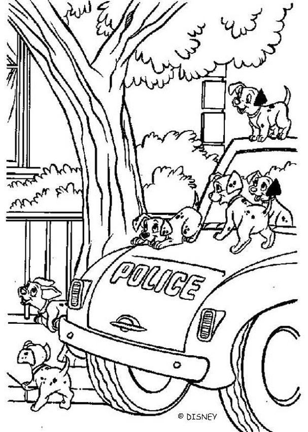 607x850 Color This Adorable Dalmatians Coloring Page Of This So Cute