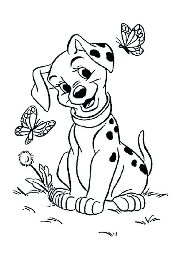 600x849 Dalmatian Coloring Sheets