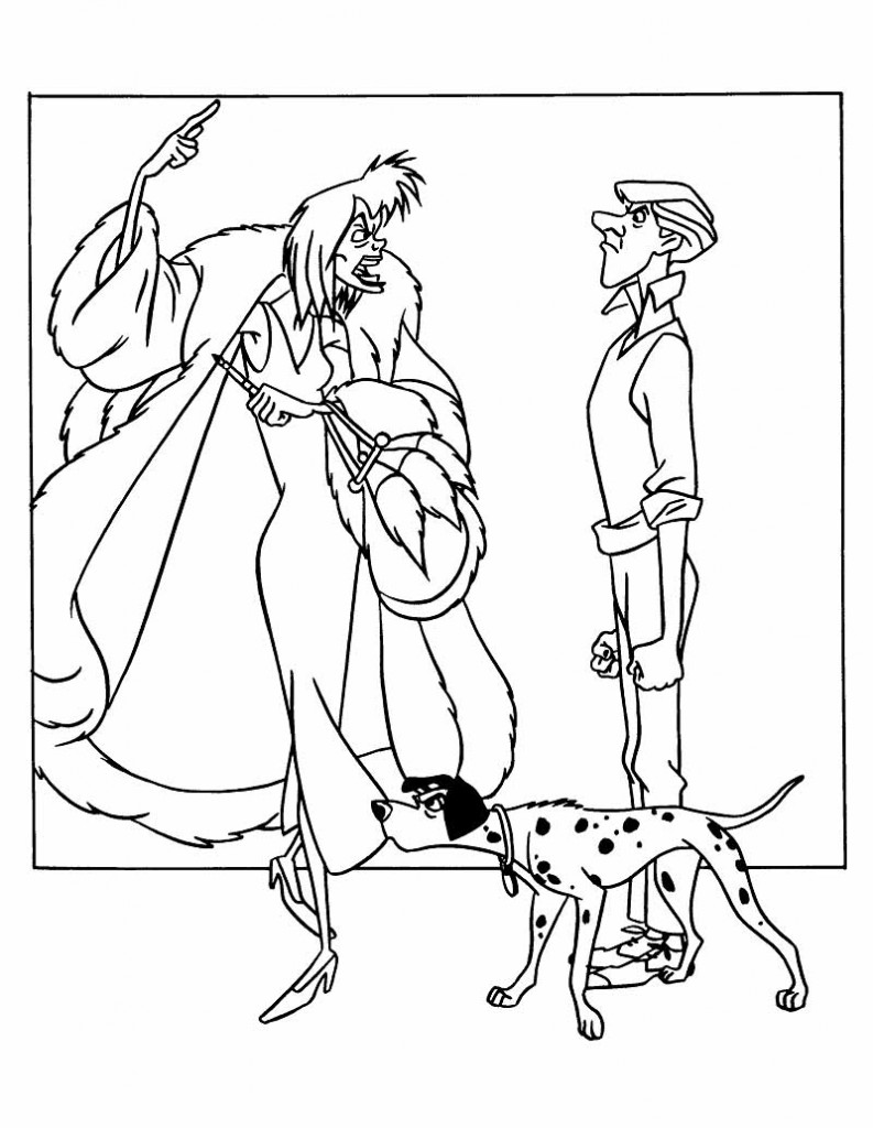 793x1024 Top Dalmations Coloring Pages