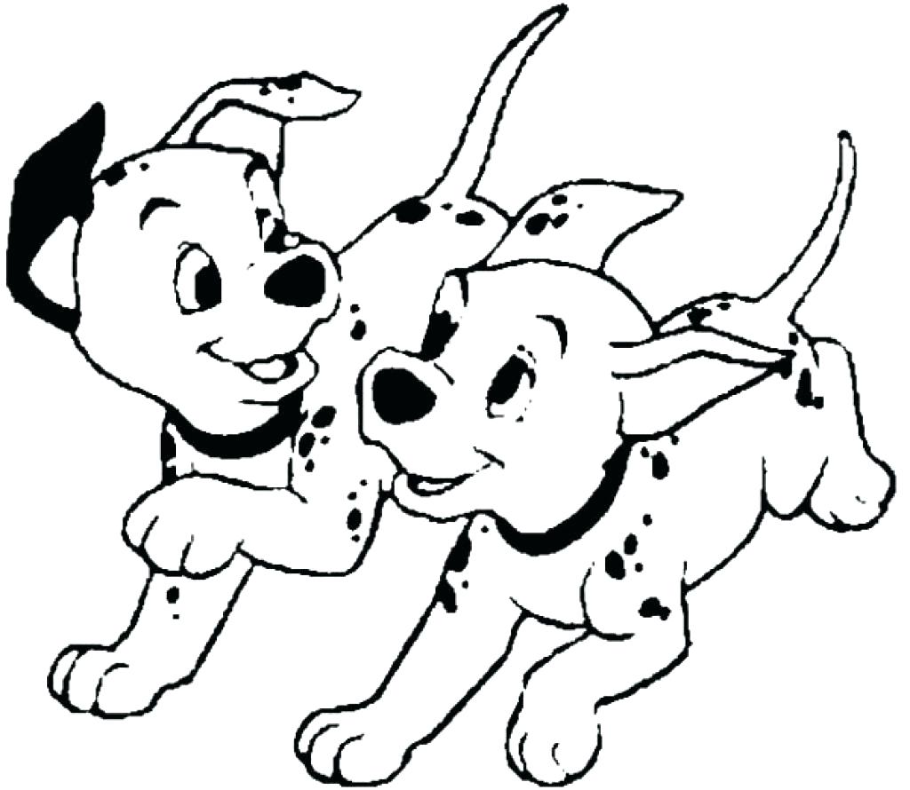 1024x890 Dalmatians Coloring Pages