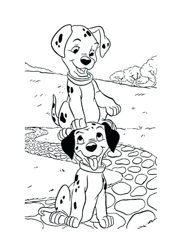 102 Dalmatians Coloring Pages at GetDrawings | Free download