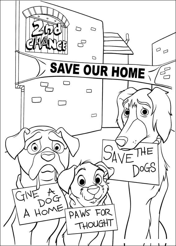 567x794 Dalmatians Coloring Page