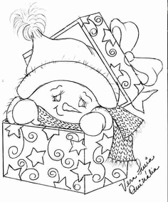 236x284 Free Printable Coloring Pages For Adults Christmas Coloring Book