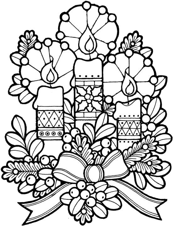 551x720 Top Xmas Coloring Pages