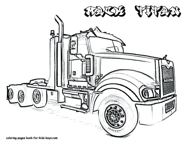 736x569 Wheeler Coloring Pages These Are Your Cool Truck Coloring Pages