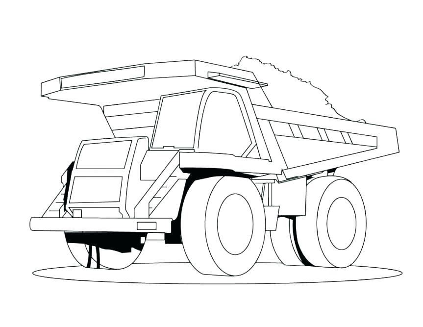 863x667 Fresh Water Semi Truck Coloring Page Download Print Online Fresh