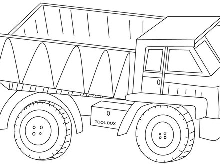 440x330 Truck Coloring Pages, Pickup Truck Coloring Page Free Coloring