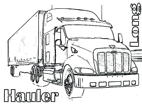 600x464 Semi Truck Coloring Pages Fresh Water Semi Truck Coloring Page