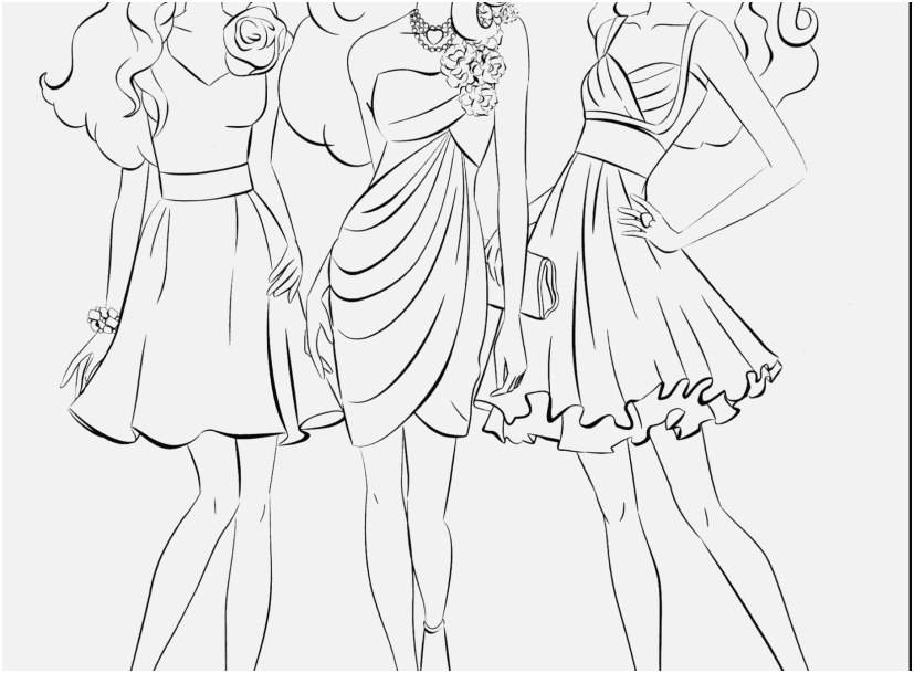 827x609 Fashion Coloring Pages Photographs Fashion Coloring Pages To Print