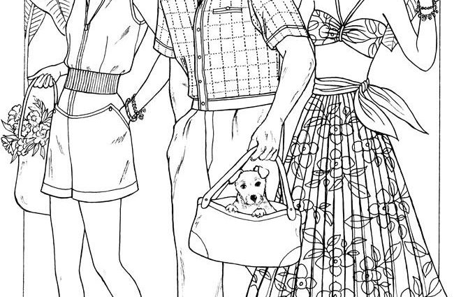 650x425 Fashion Coloring Pages Best Adult Coloring Pages Images