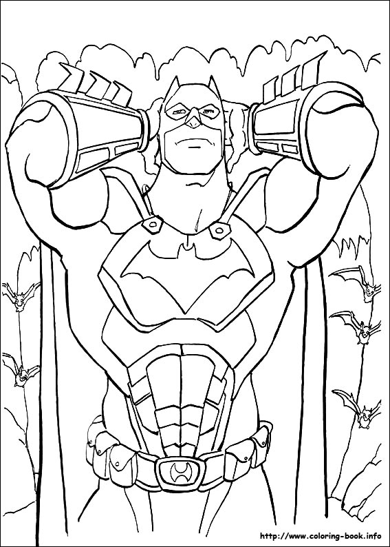 567x794 Batman Coloring Pages On Coloring