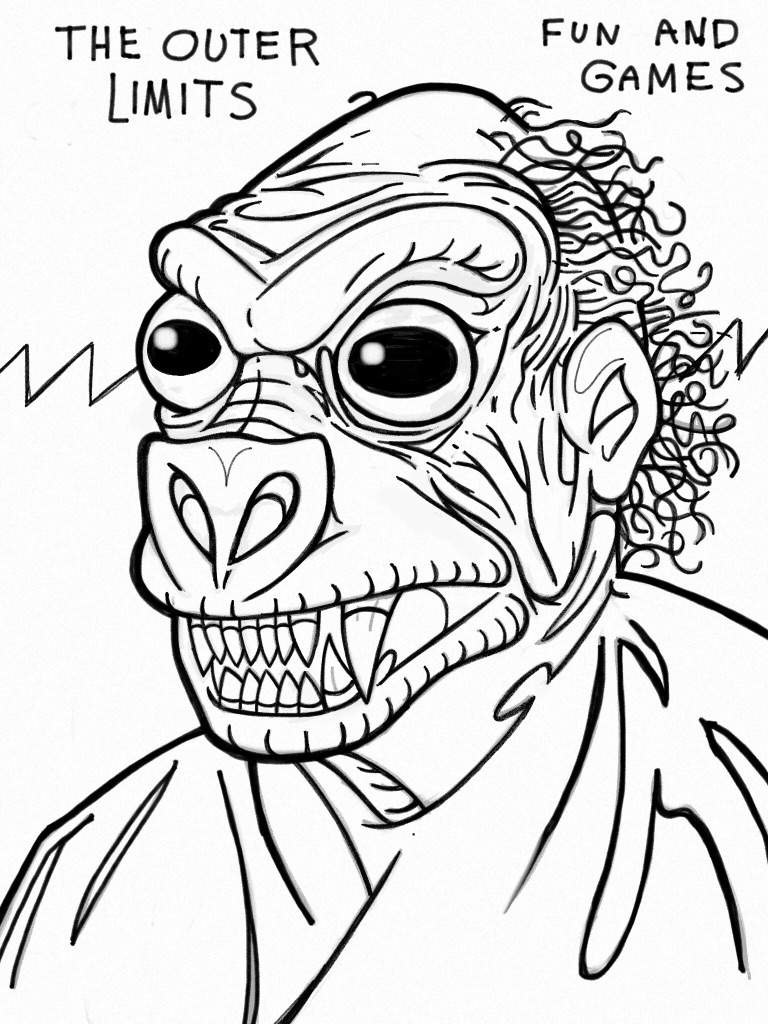 768x1024 The Outer Limits Coloring Pages Art Amino