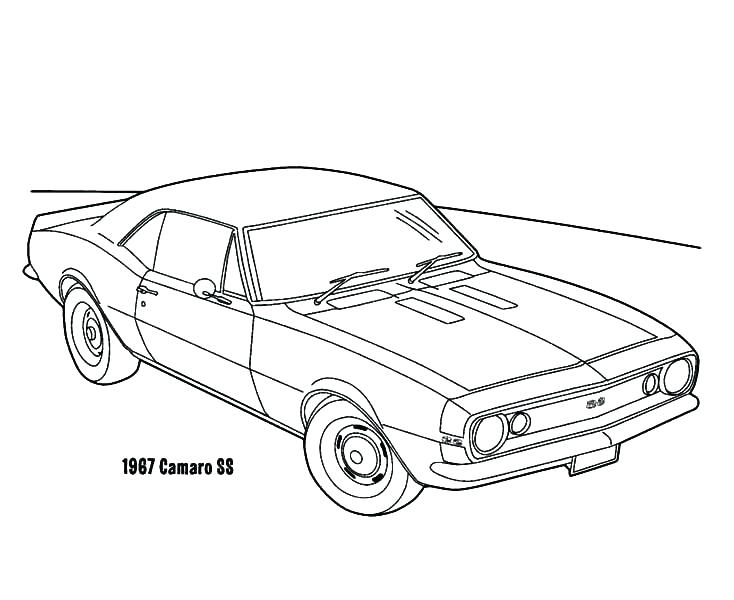 734x600 Camaro Coloring Pages Coloring Pages Popular Coloring Pages