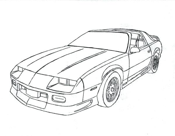 600x466 Camaro Coloring Page Cool Coloring Pages Camaro Coloring