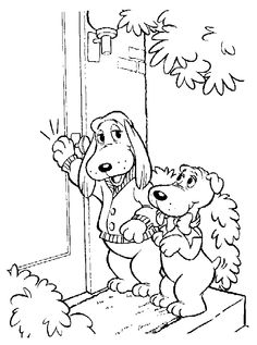 236x317 Poundpuppies Coloring Page Coloring Printables