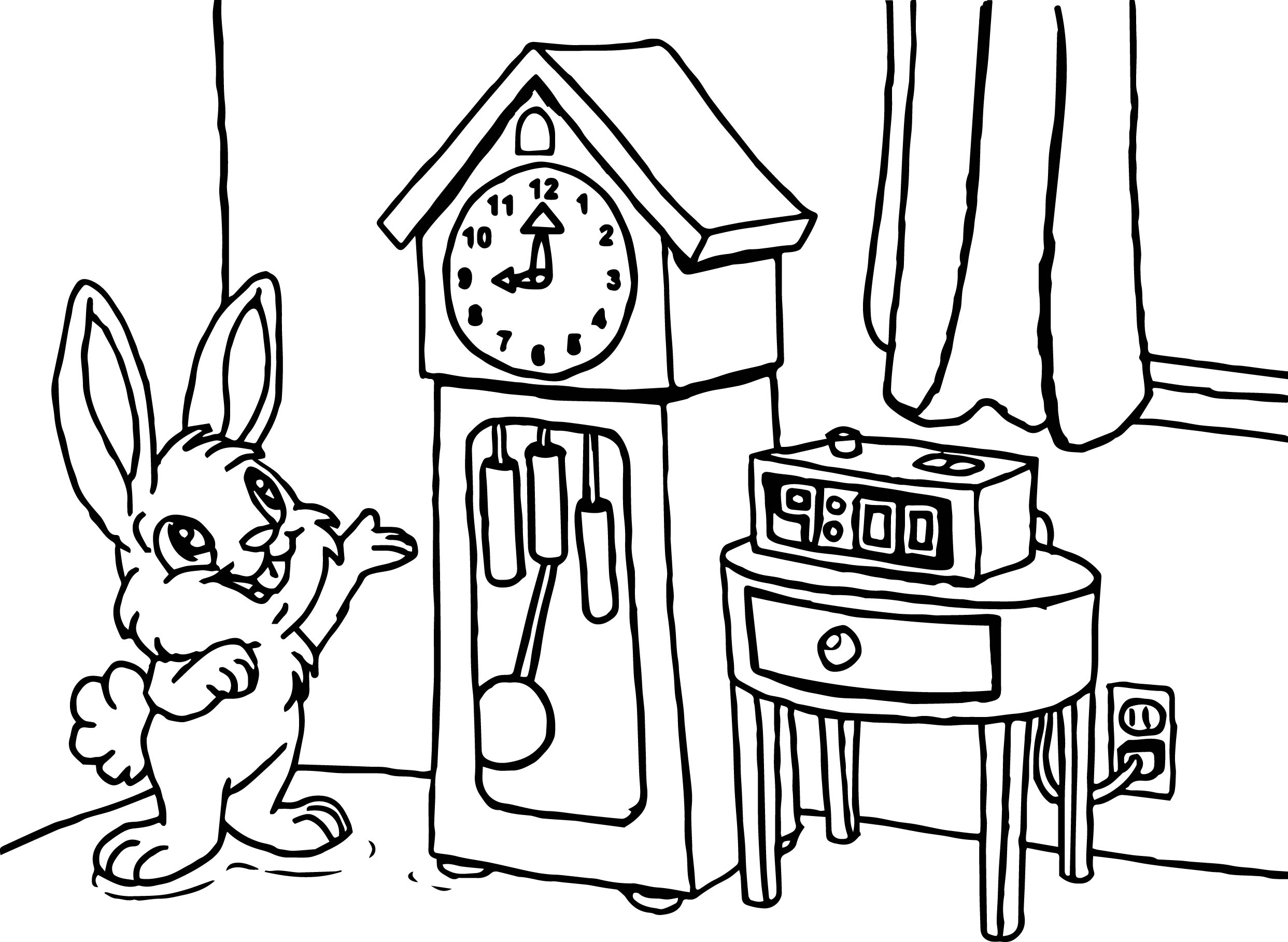 2485x1817 Telling Time Song Grade Coloring Page Wecoloringpage