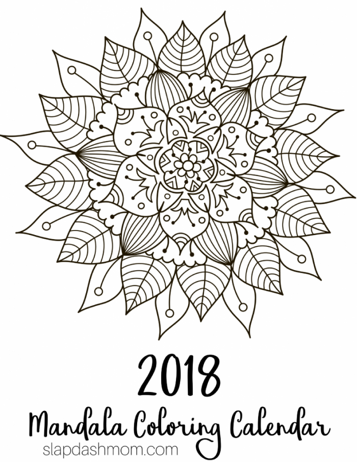 700x906 Calendar Coloring Pages