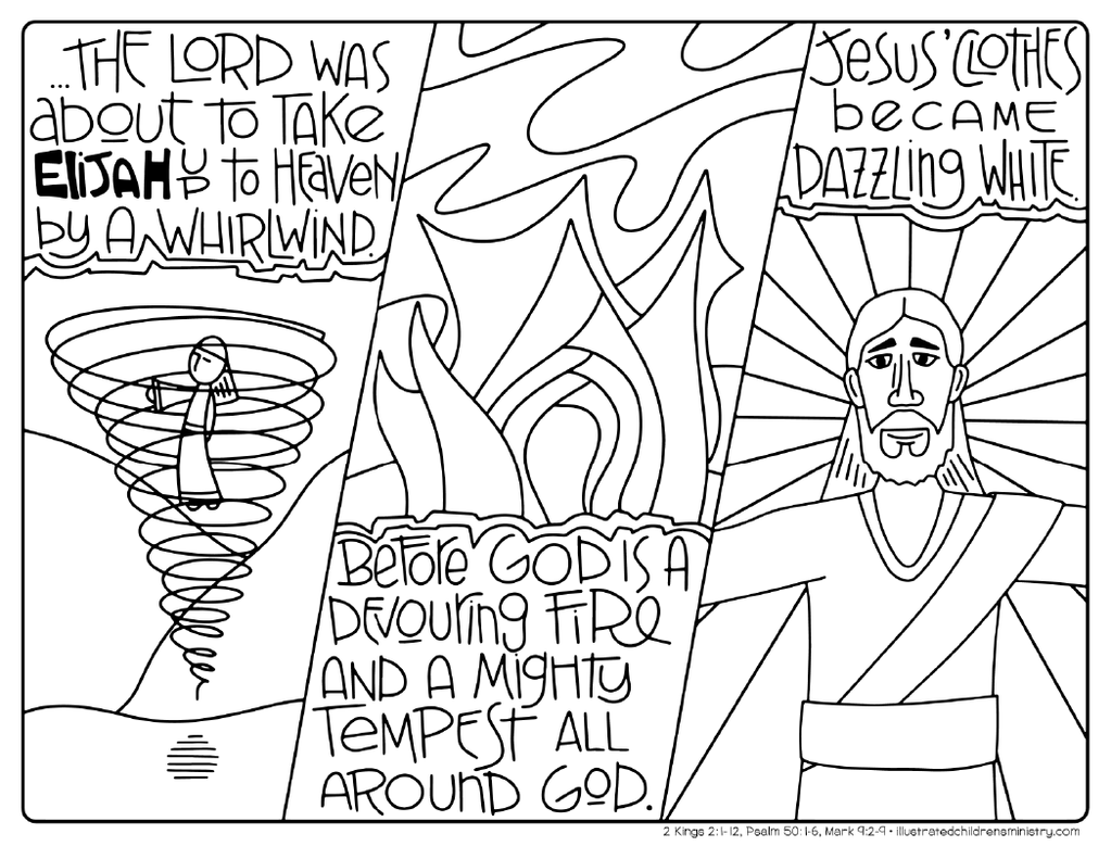 1023x791 Bible Story Coloring Pages Winter Illustrated