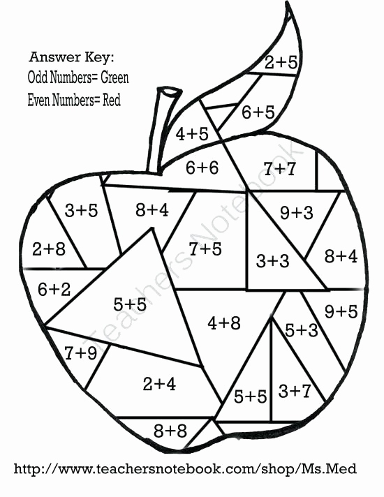 550x712 Addition Coloring Pages Grade Pictures Grade Coloring