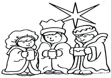 476x333 Wise Men Coloring Pages The Kings Coloring Page Ministry Deals