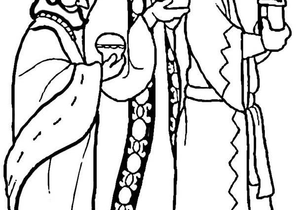 600x425 Kings Day Coloring Pages Three Kings Day Coloring Pages Batch