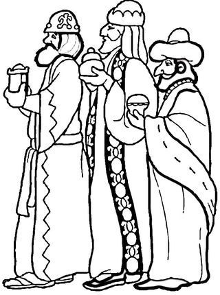 320x430 Click To See Printable Version Of Wise Men Coloring Page