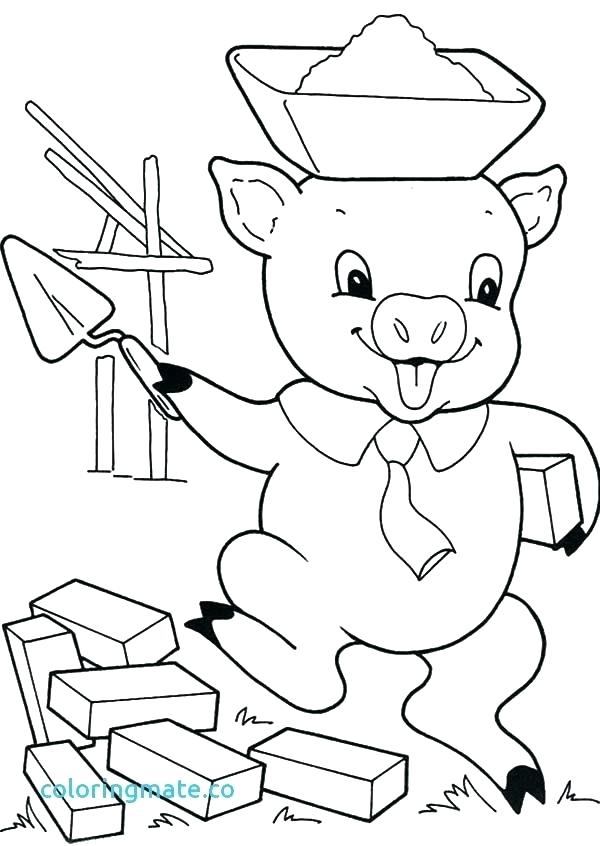 3 Little Pigs Coloring Page at GetDrawings | Free download