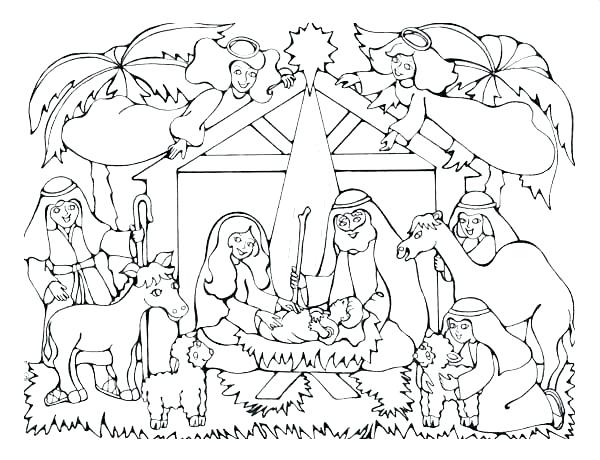 600x460 Three Wise Men Coloring Page Wise Men Coloring Page Free