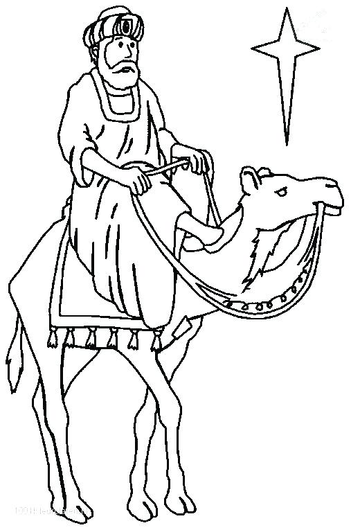 507x765 Wise Men Coloring Pages Click To See Printable Version Of Wise