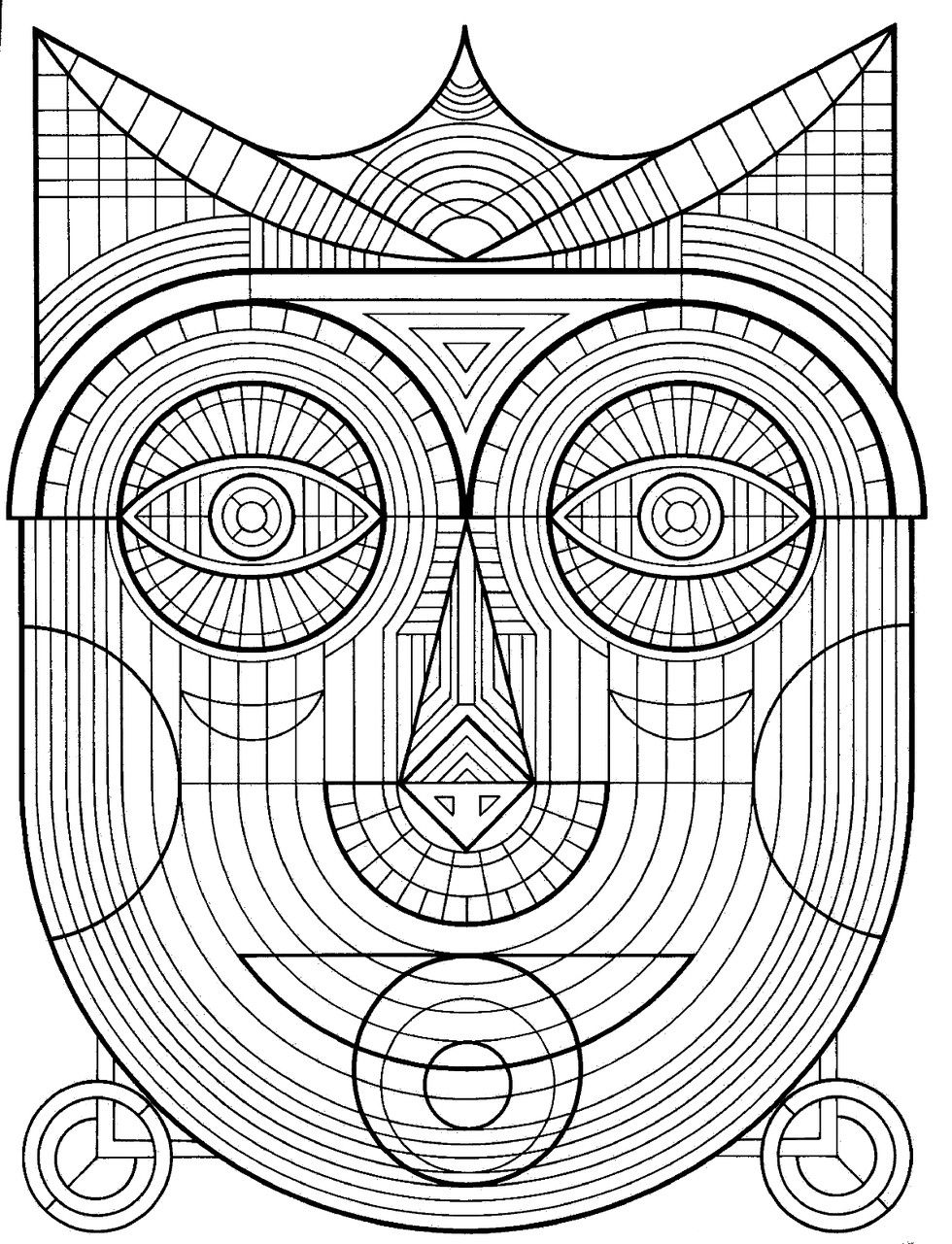 980x1281 These Printable Mandala And Abstract Coloring Pages Relieve Stress
