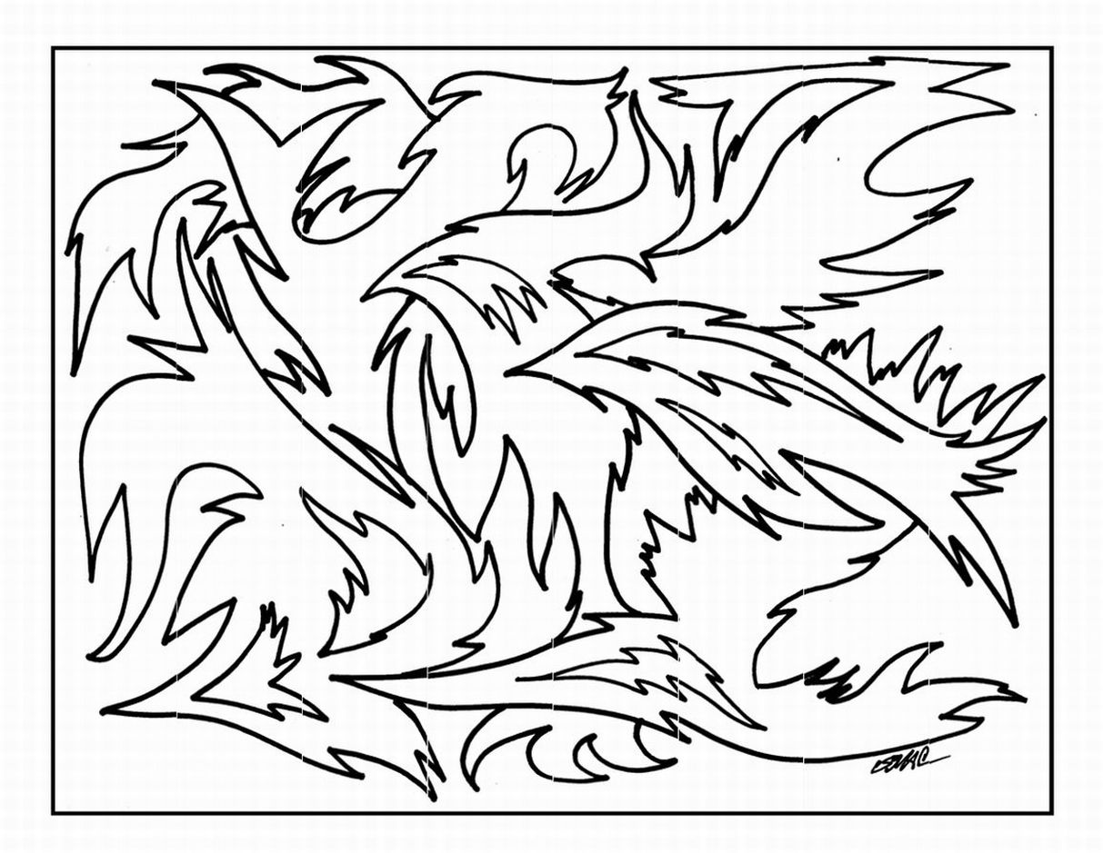 1213x939 Abstract Coloring Pages Pdffree Coloring Pages For Kids Free