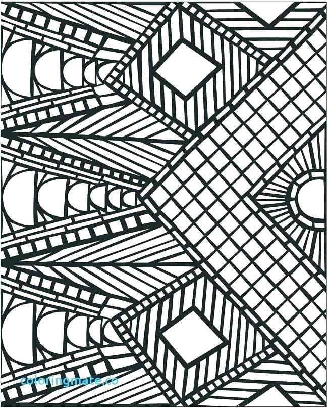 650x809 Art Coloring Pages Adult Coloring Pages Cubes Get This Free