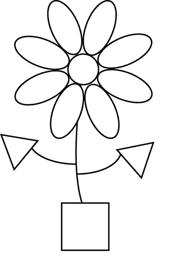 622x900 Coloring Pages Of Shapes Shapes Coloring Pages Printable For Kids